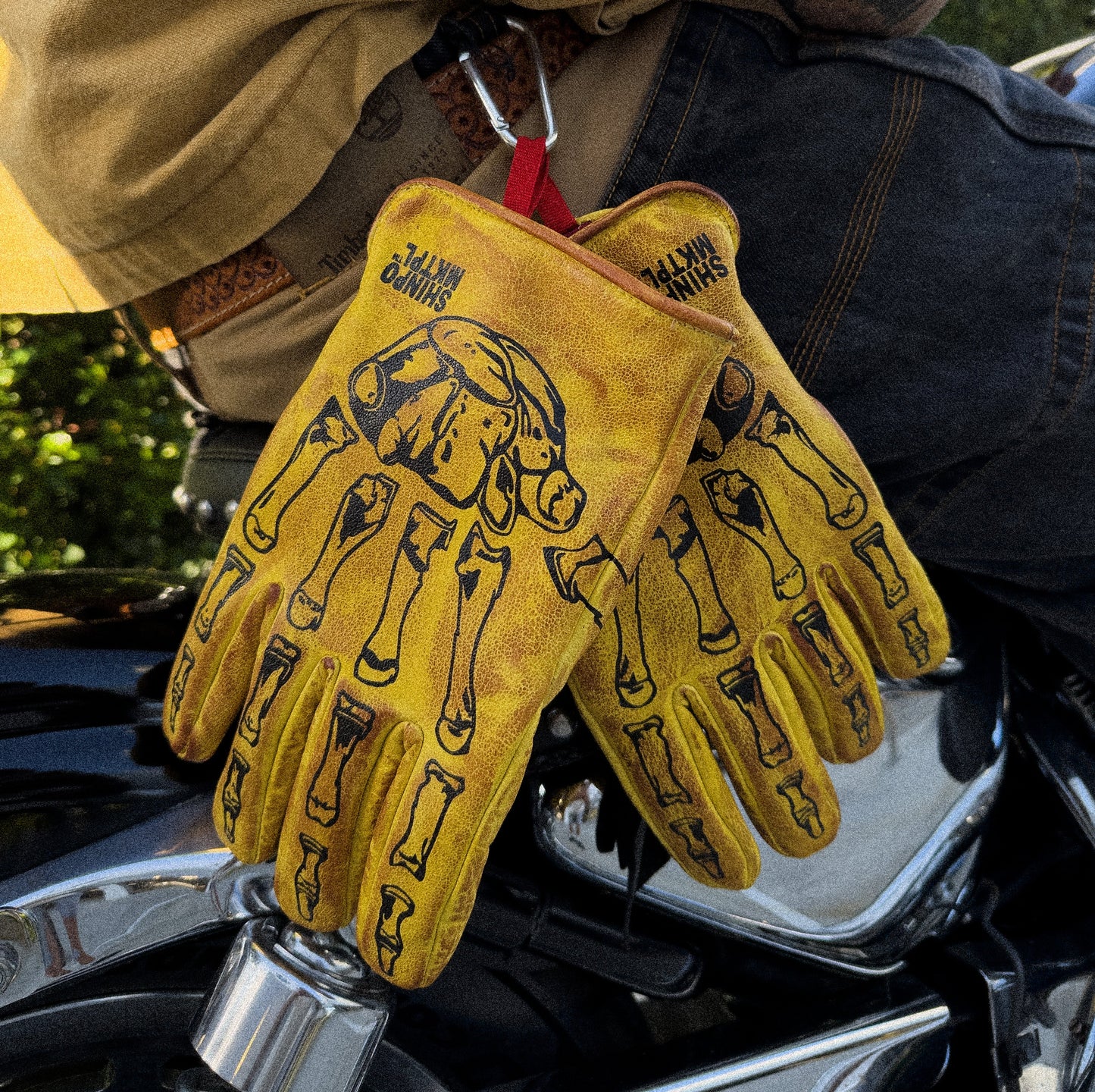 'Rough Rider' Classic Leather Gloves