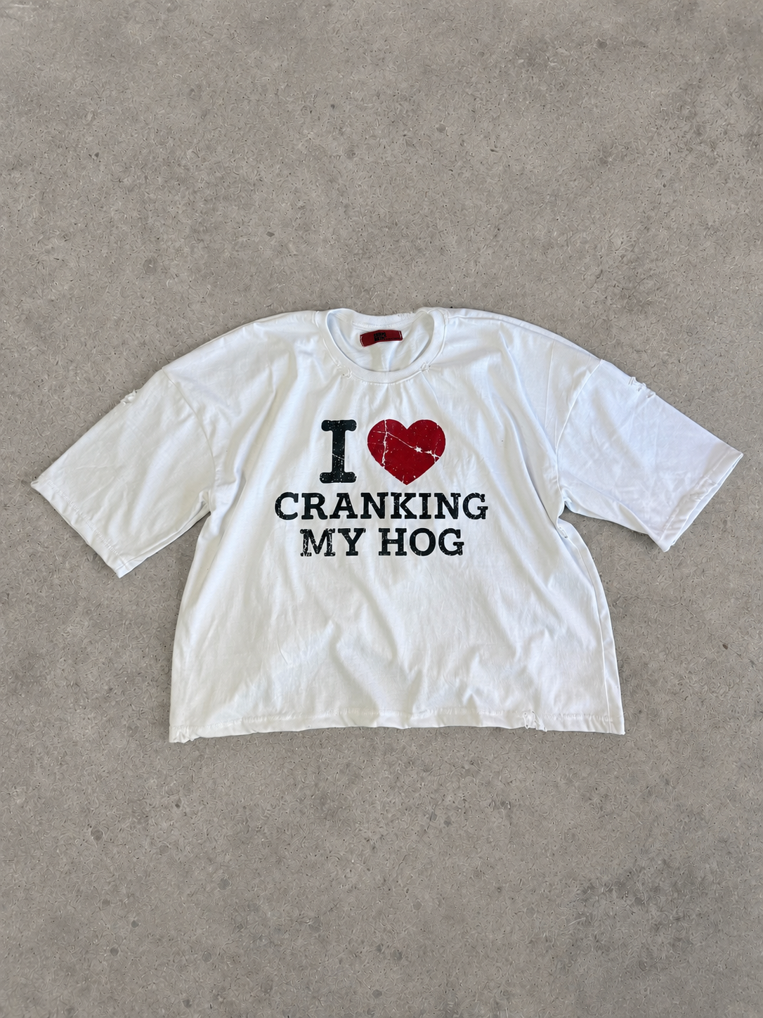 "I <3 Cranking" White T Shirt