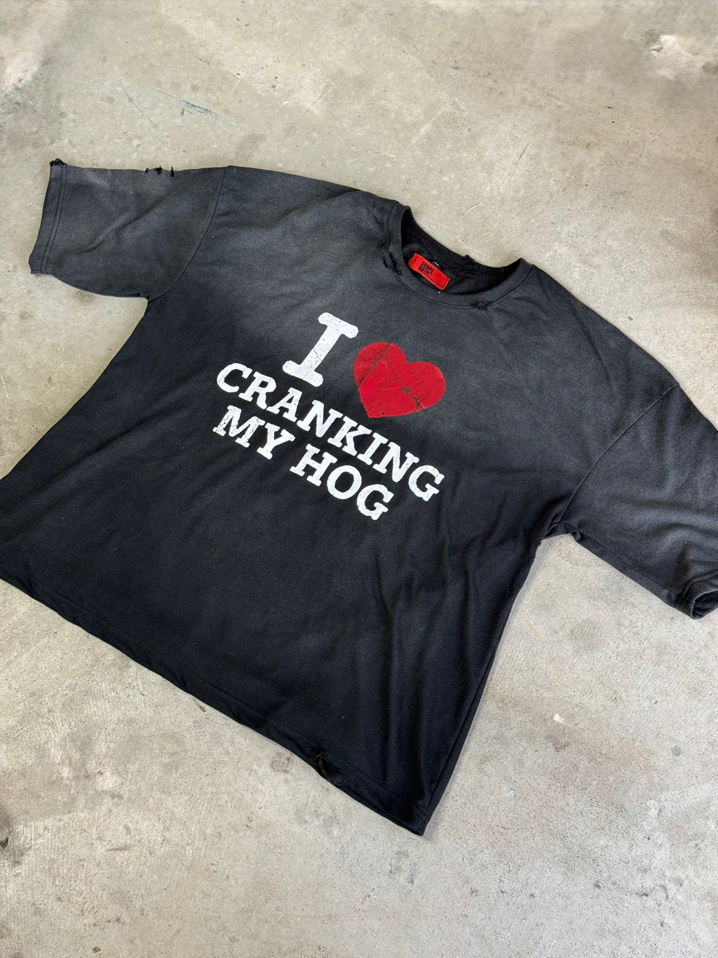 "I <3 Cranking" Black T Shirt
