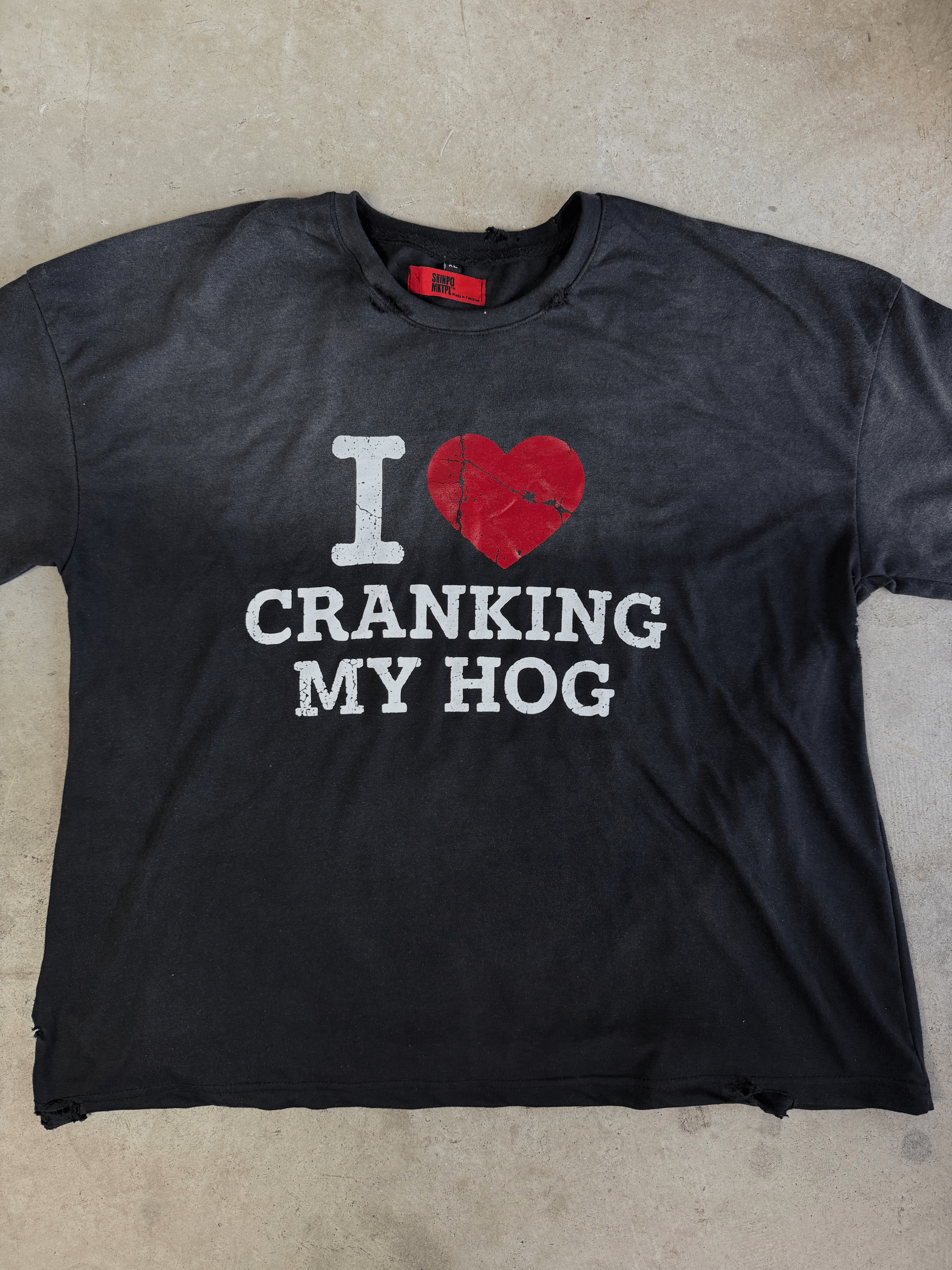 "I <3 Cranking" Black T Shirt