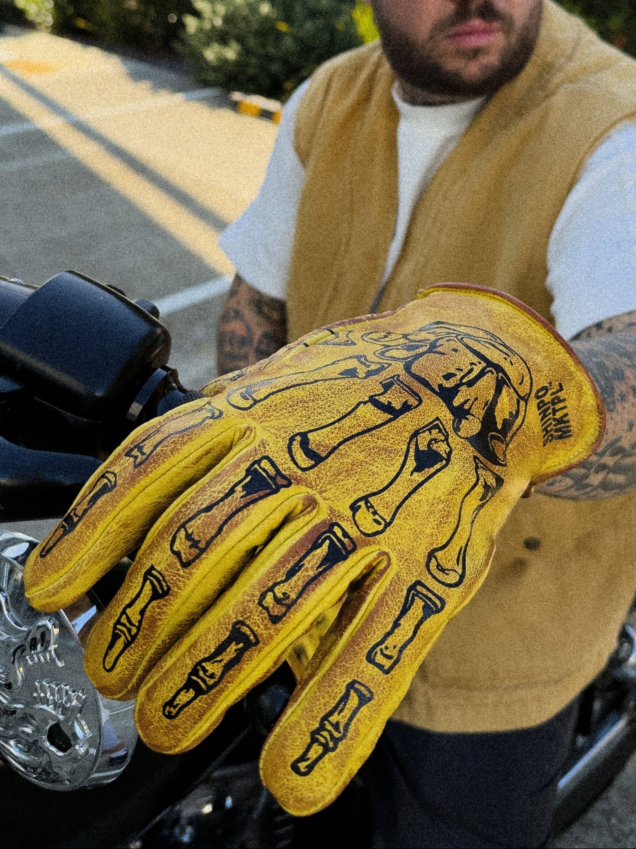 'Rough Rider' Classic Leather Gloves