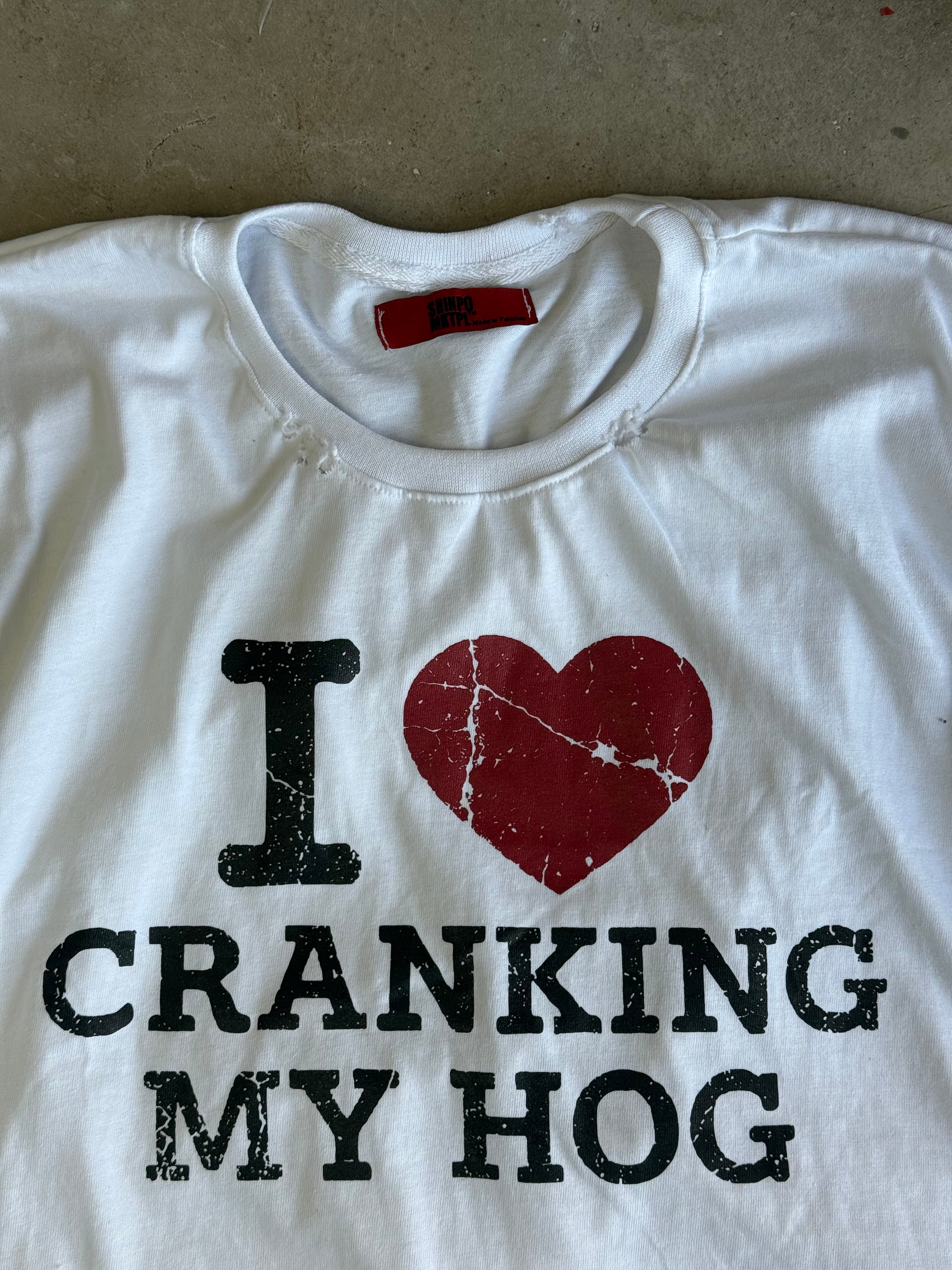 "I <3 Cranking" White T Shirt