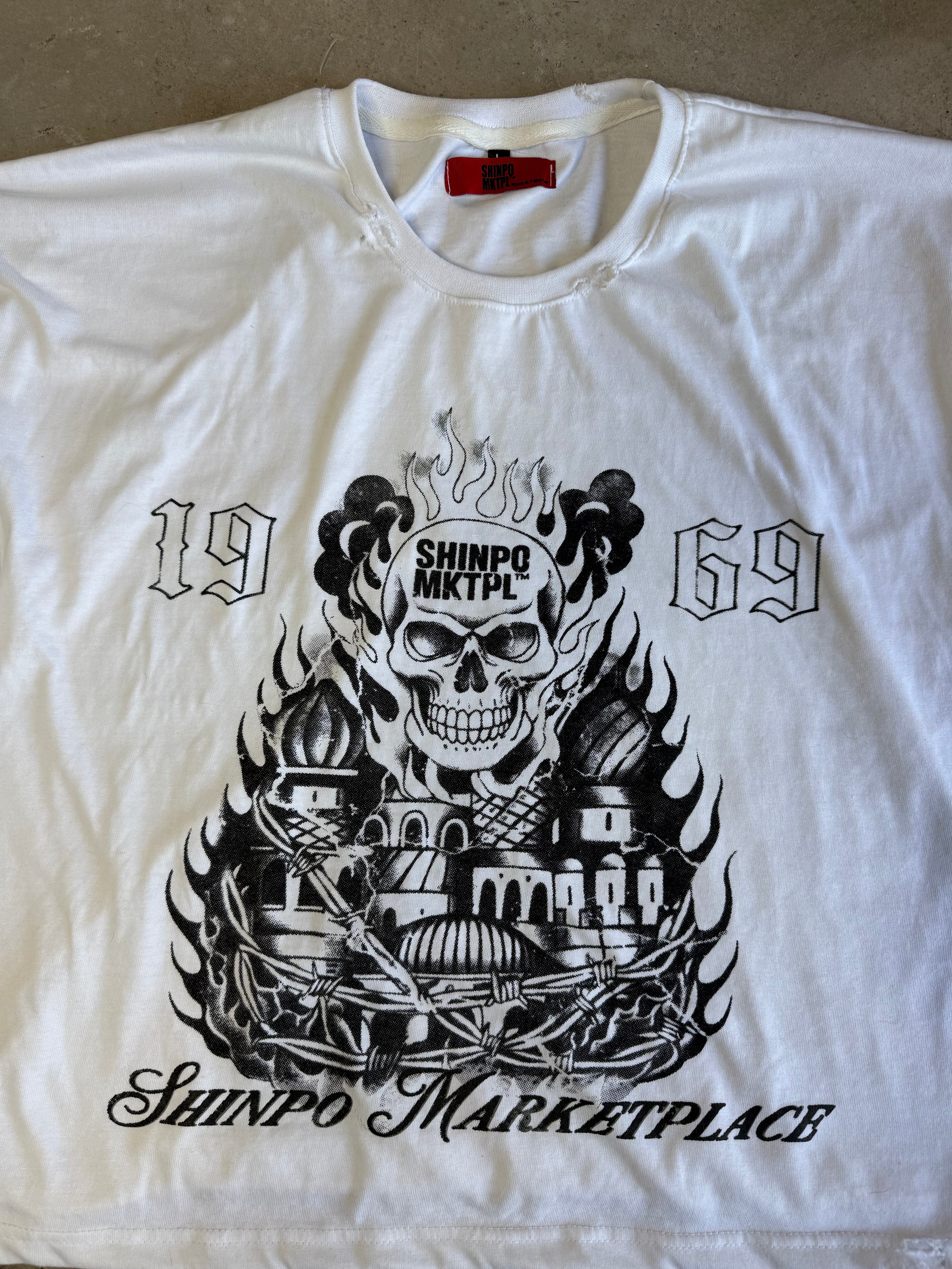 Shinpo Marketplace White T-Shirt