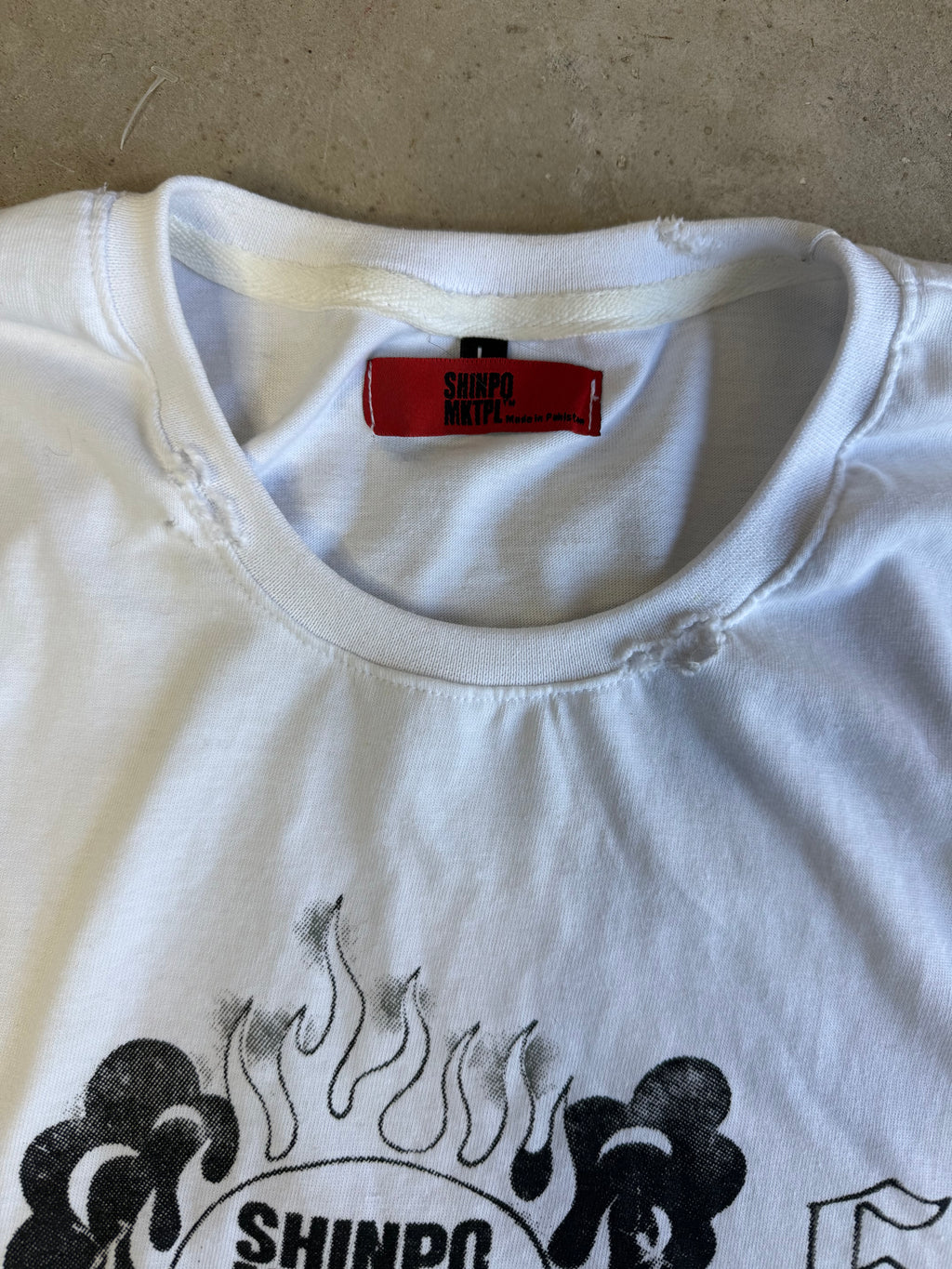 Shinpo Marketplace White T-Shirt