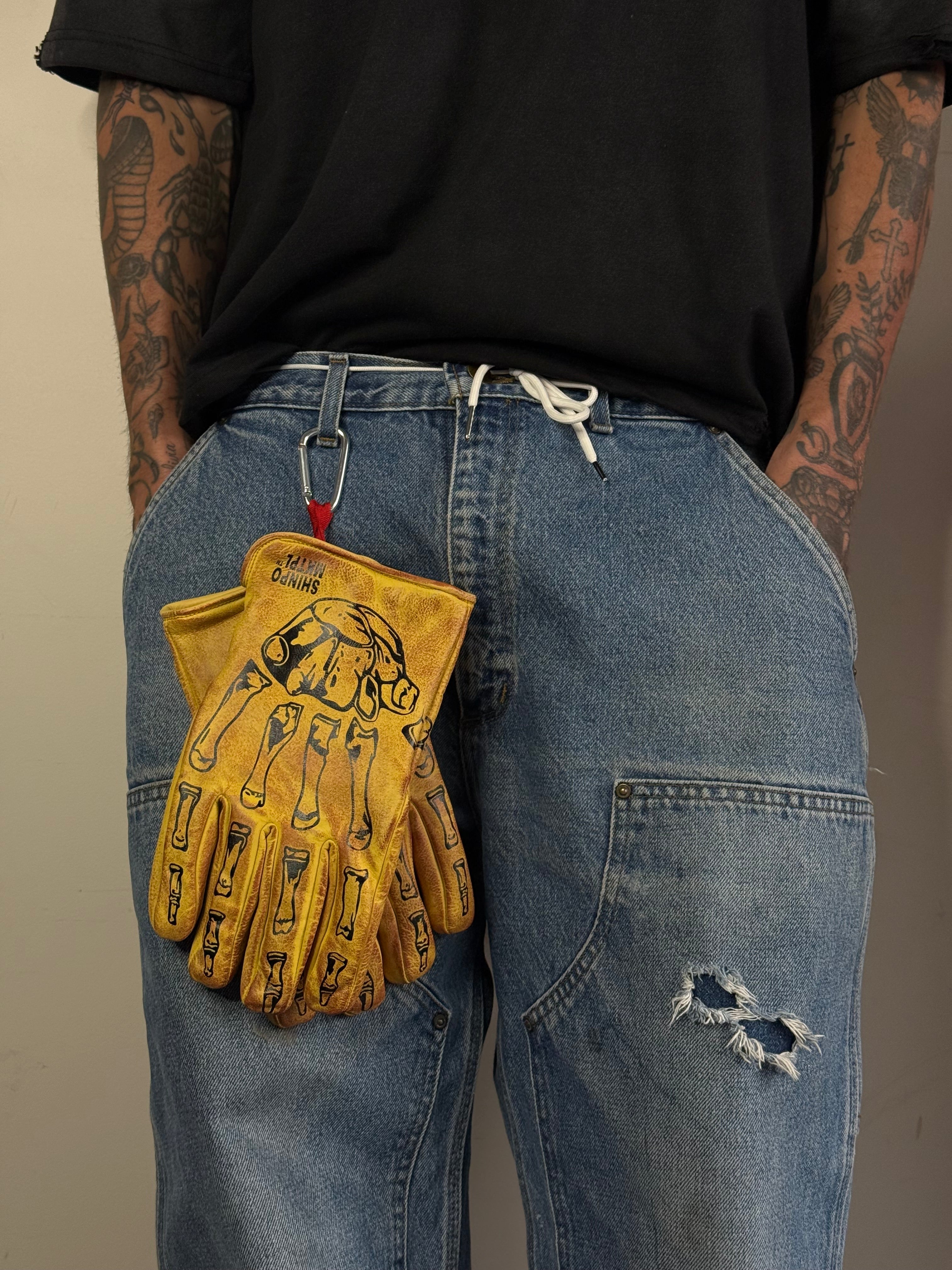 'Rough Rider' Classic Leather Gloves