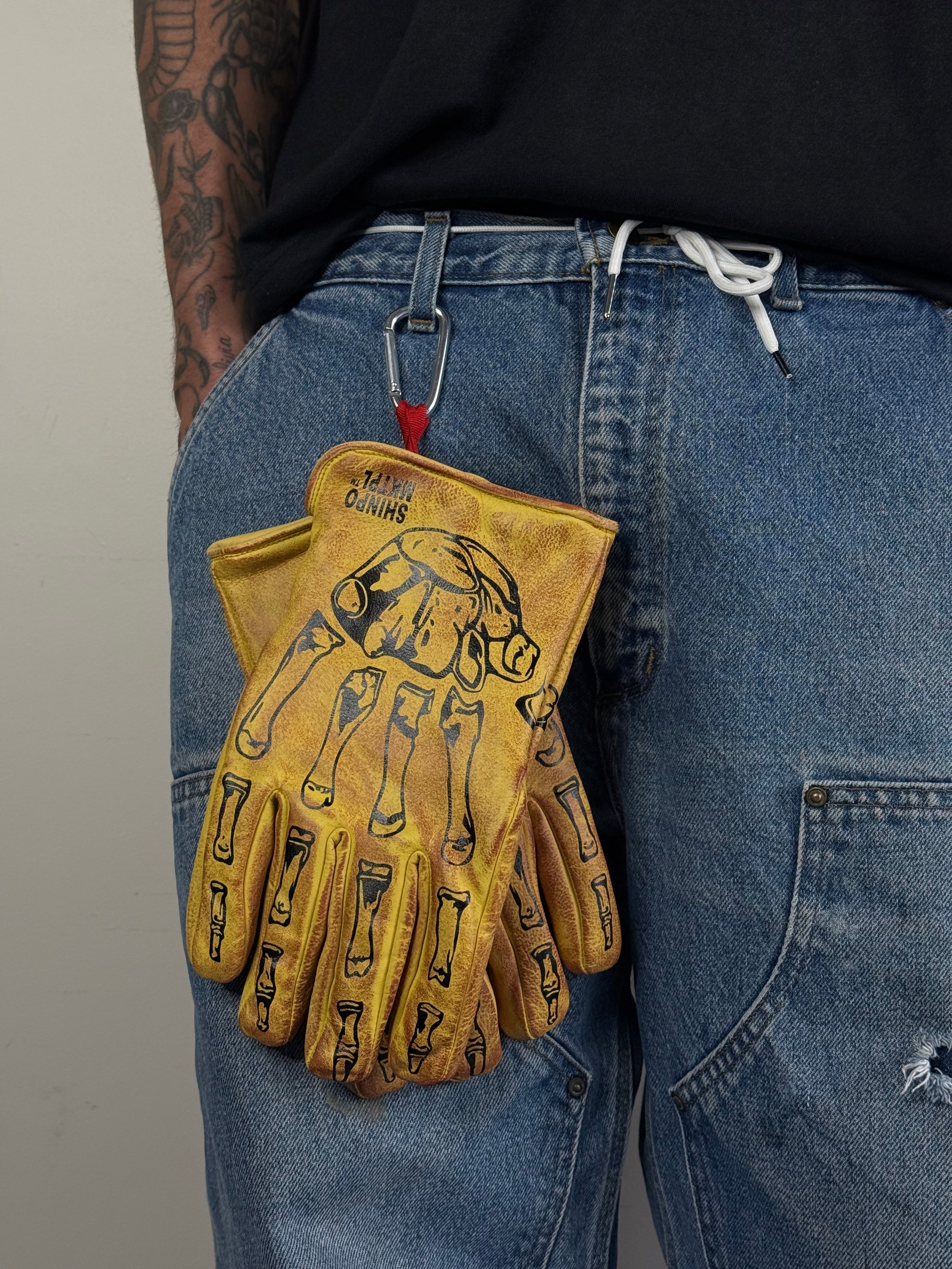'Rough Rider' Classic Leather Gloves