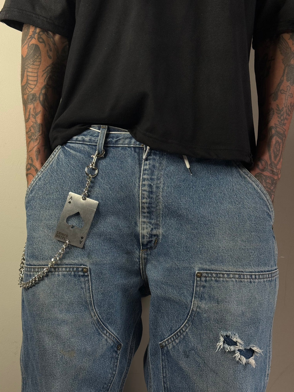 Ace of Spades Utility Pants Chain