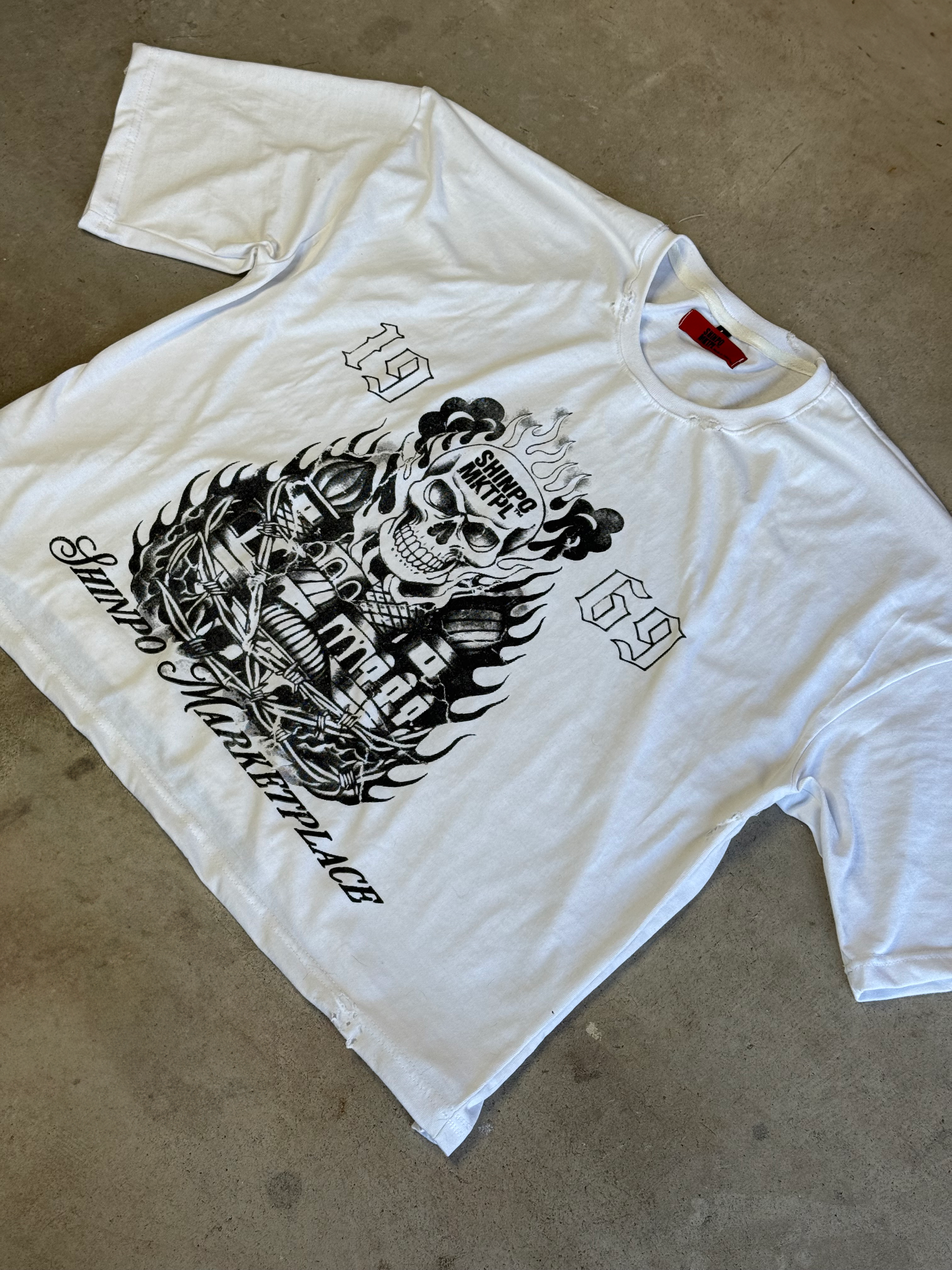 Shinpo Marketplace White T-Shirt