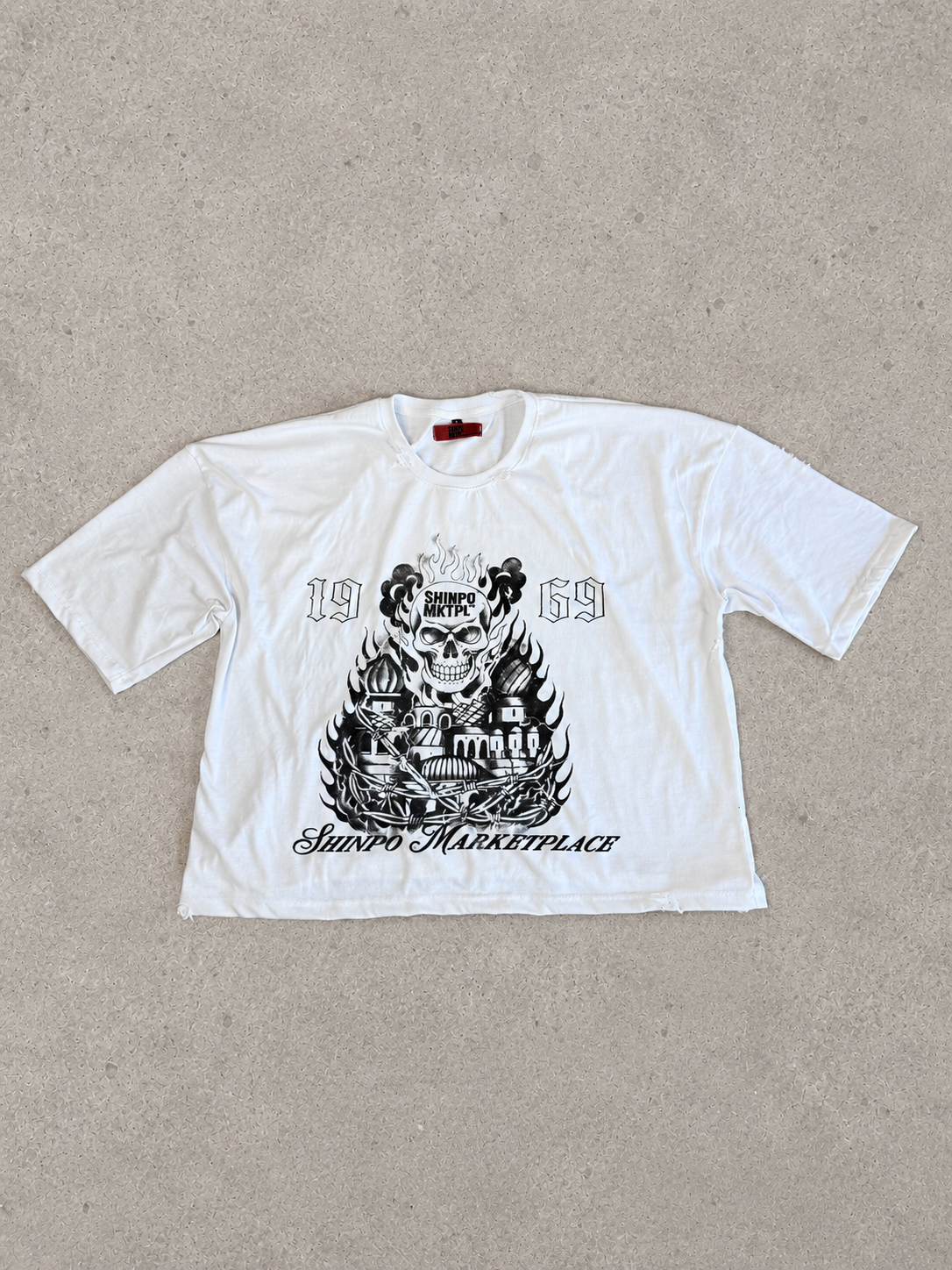 Shinpo Marketplace White T-Shirt